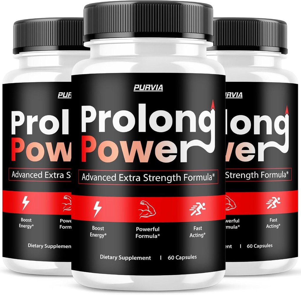 (3 Pack) Langdurige Power Pillen - Officiële Formule - Langdurige Power Capsules Geavanceerde sterkte Formule Totale Wellness Langdurige Powder Pillen Supplement, Maximale Wellness LangdurigPower (180 Capsules)