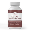 Pure originele ingrediënten DMAE Bitrate, (100 capsules) Altijd zuiver, Geen additieven of fillers, Lab geverifieerd