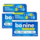 Bonine Non-Drowsy Motion Sickness Relief - 32 Kauwtabletten met Meclizine HCL 25mg - Niet-Drowsy Medicine voor Misselijkheid of Beweging Ziekte - Cruise Essentials - Framboos Smaak