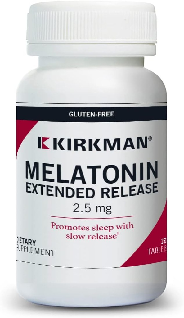 Kirkman Slo-Release Melatonine -2,5 mg - 150 tabletten