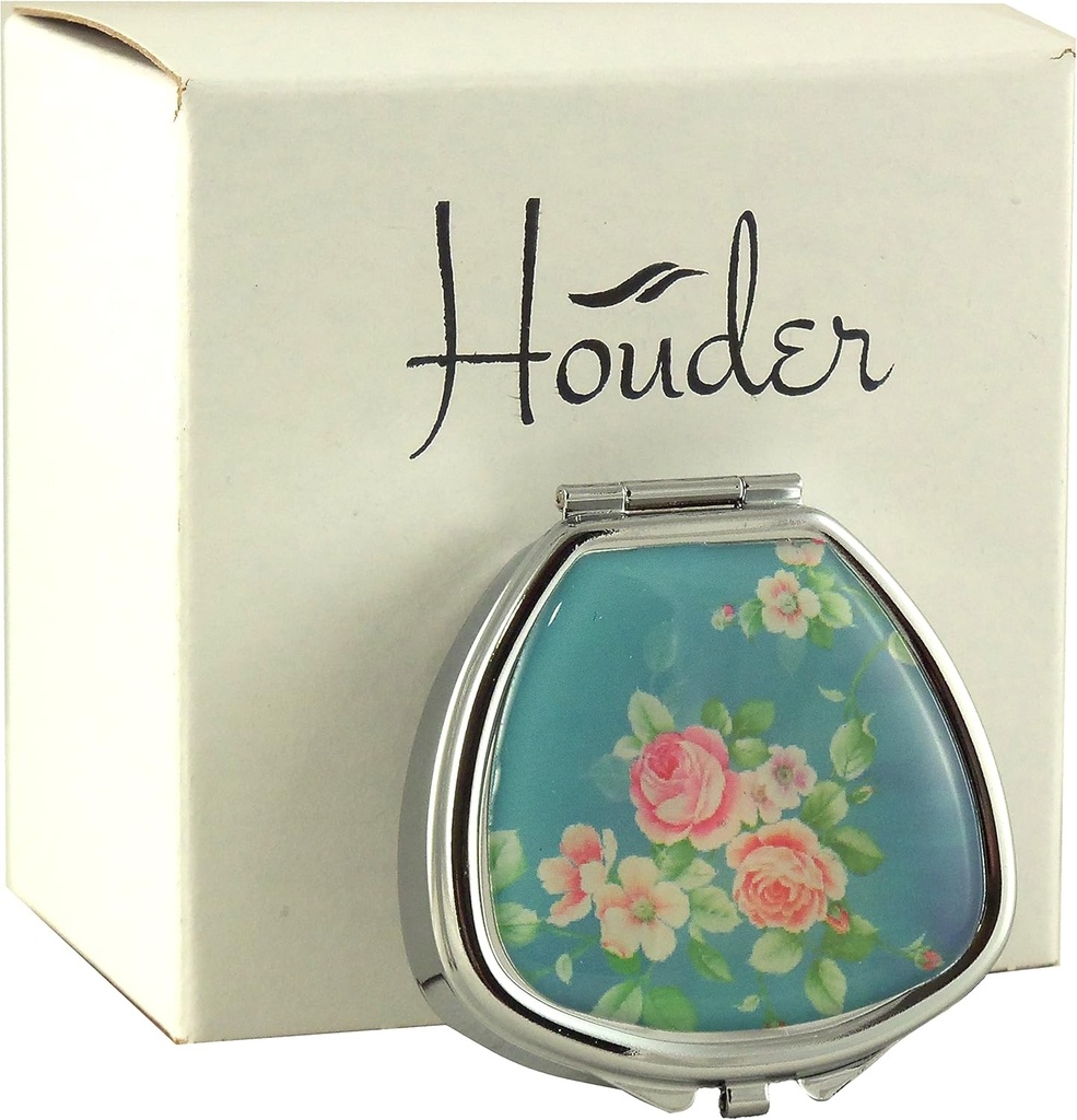 Design pilsdoos van Houder - Decoratieve pilsdoos met geschenkdoos - Draag je medicijnen in stijl (Rozen)