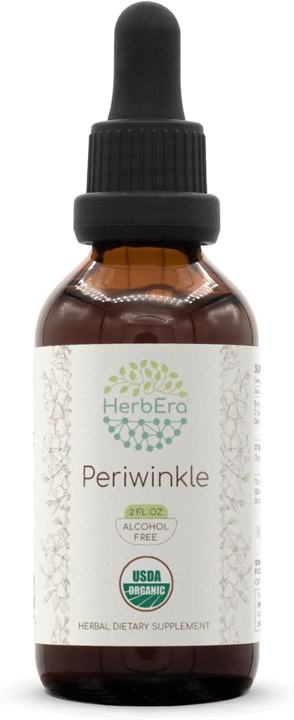 HerbEra Periwinkle B60 USDA Organische Tinctuur 