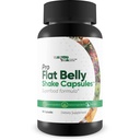 Pro Flat Belly Shake Capsules - Gut Cleanse om te helpen verminderen van opgeblazen gevoel - Lichaamsreiniging en spijsverteringsreiniging - Ondersteuning van de algehele gezondheid met reiniging - Help helder afval en toxinen met reiniging supplementen