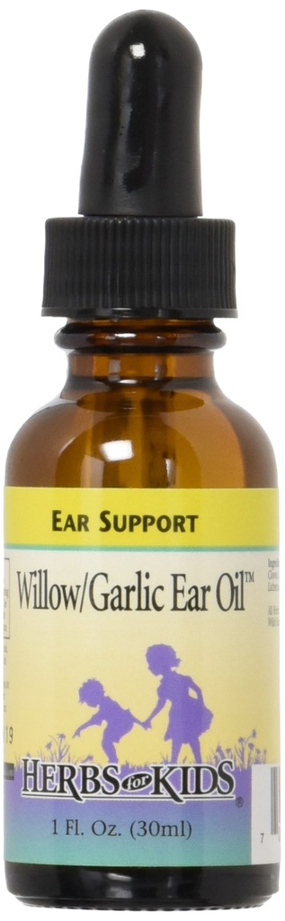 Willow / Garlic olie kruiden voor kinderen 1 oz vloeibaar