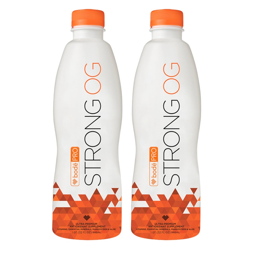 BodePRO Strong OG | Liquid Antioxidant | Magnesium, Iron, Zinc | Immune Booster | Vitamin C, B12, D3, B6, A, and E | Vitamins and Minerals | 32fl.oz.