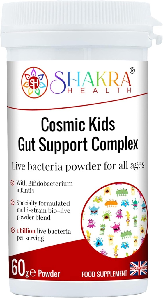 Cosmic Kids Gut Support Complexe Spiritualiteit, Wetenschap en Supplementen door Shakra Health