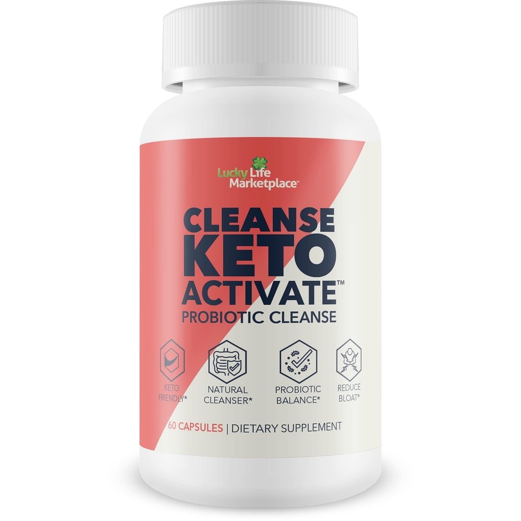 CLEANSE KETO ACTIVATE - KETO CLEANSE FOR VROUWEN & MEN - HELP FLUSH TOXINS & IMPRITEITEN - PROMOTE REGULARITEIT - STEUNDEGERING & DETOX - KETO CLEANSE & DETOX - ONDERSTEUNING VAN DE FUNCTIE VAN GEZONDHEIDSBOD - BOOS ENERGIE