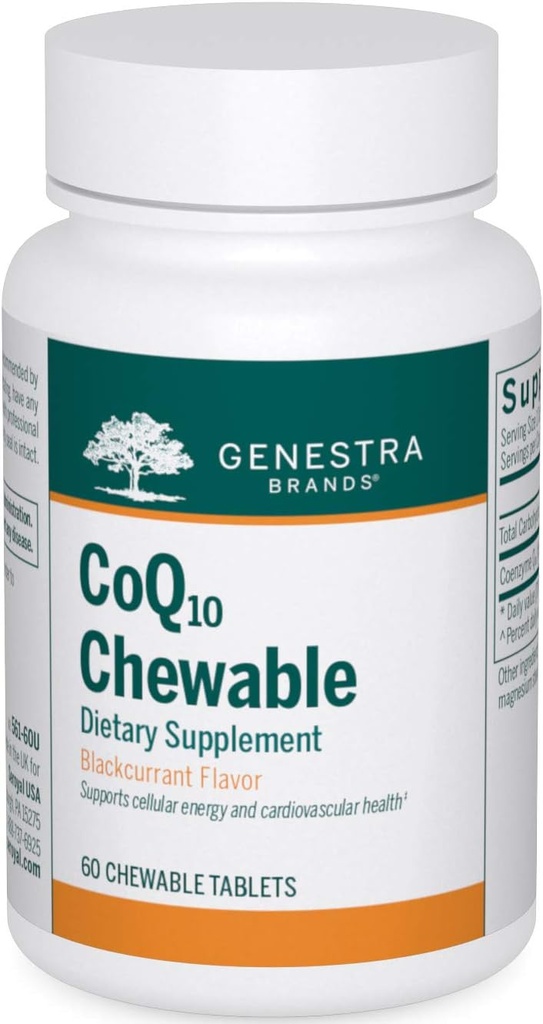 Genestra Merken CoQ10 Kauwbaar 