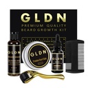 GLDN Baard Kit Inclusief Baardolie, Baard Serum, Baard Comb & Baard Derma Roller