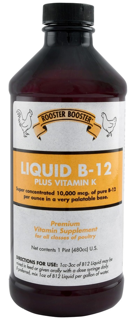 Haan Booster B-12 Vloeistof, 16-Ounce