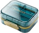 1 Pack Travel Pill Organizer, 7 Compartments Pill Box, Daily Portable Pill Case om vitamines vast te houden, 3 Inch Pill Container voor Pocket Purse Medicine Organisator