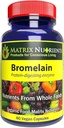 Bromelain - zeer krachtig, 100% biologisch, eiwit-afscheidend enzym! Verbeter de spijsvertering - Vegan Capsules (60ct)