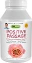 ANDREW LESSMAN Positive Passage 60 Capsules - Natuurlijke Menopausale Ondersteuning en Evenwicht voor Vrouwen Hormone Niveaus. met Soy Isoflavones, Black Cohosh, Dong Quai, Damiana. Geen additieven