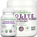 Zeoliet Detox Pack Minimum 120 Days Supply Zeoliet Capsules and Zeoliet Powder Bundle