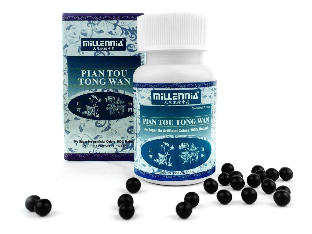Millennia kruidensupplement - Pian Tou Tong Wan - 1 fles