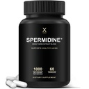 HumanX Spermidine+ (USA Third Party Tested) - Spermidine-Rich Tarwekiemextract en zink om Cellulair Hernieuwing te activeren - Non-GMO, Spermidine Capsules - Ondersteunt gezonde veroudering - Spermidine Supplement