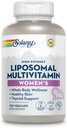 SOLARAY Liposomale multivitamine voor vrouwen, verbeterde absorptie, hoge sterkte w/Iron, vitamine D, vitamine C, B12, Biotin, CoQ10, Immune Support, Bone Health, Vegan, 60 porties, 120 VegCaps