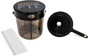 Monster Fit supplement Medicatie pil Dispenser met het vullen van Funnel en labels, Extra grote pil Container Handles bijna elk supplement (monster met Funnel)