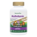 Natures Plus Animal Parade Gold Kinderen Multivitamine, druivensmaak - 120 Kauwbare dierlijke tabletten - Veganistisch, Glutenvrij - 60 porties