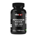 Kaliumjodide Dieetsupplement 130 mg per portie - 150 tabletten (2 flessen)