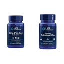 Life Extension One-Per-Day Multivitamine 60 tabletten en geoptimaliseerde Ashwagandha 60 capsules bundel