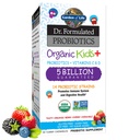 Garden of Life Kids Probiotica, Dr. Formulated Probiotics Biologische Kids+ Vitamine C & D, Berry Cherry, Gluten Dairy & Soy Free Immune & Digestief Health Supplement, 30 Kauwtabletten