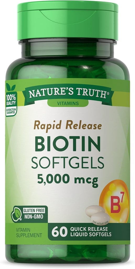 De waarheid van de natuur Biotin 5000mcg 