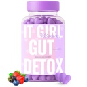 Gut Health Gummies for Women - Daily Detox + Superfoods, Probiotica 6Bill CFUs, Digestieve Enzymes, Bloating Relief, Metabolisme, Weight Loss, Brain, Mood, Hormonal Balance, Beauty, Vegan, Kosher, 60ct