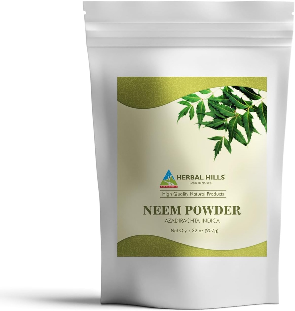 KRUIDEN HILLS Neem Powder Azadirachta Indica 