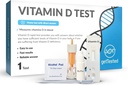 getTested Vitamine D Test Kit thuis - Zelftest voor vitamine D Deficiëntie - Snelle, nauwkeurige resultaten - Eenvoudig te gebruiken - Geen lab vereist - Inclusief Lancet Buffer Cassette - Finger Prick Blood Test