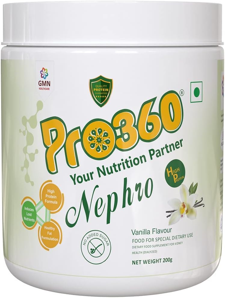 Nepeta Nephro Protein Dialyse Care Nutritional Supplement Powder L-Carnitine for Renal Health 