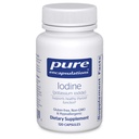 Pure Encapsulaties Jodium - Supplement ter ondersteuning van de schildklier en helpen bij het behoud van gezond Cellulair Metabolisme - met Premium Kaliumiodide - 120 capsules