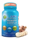 Probiotica met digestieve enzymen en prebiotica voor vrouwen en mannen - 3-in-1 Vegan Probiotic Prebiotic Multi Enzyme Complex for Gut Health - Maximale absorptie vertraagd-release Capsules