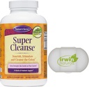 Geheime Super Reiniging Extra sterkte Toxin Detox & Gentle Eliminatie Total Body Cleanse, Digestieve & Colon Health Support, 200 tabletten, met een pil geval