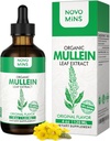 Mullein Leaf Tinctuur - Lung Cleanse - Vegan Lung Detox - Respiratory Health and Immune Support Drops - Natural Supplement Liquid Extract 4 fl.oz. Chlorofyl
