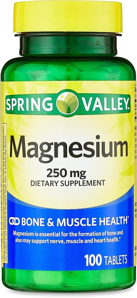 jogi Magnesium Tabletten Dieetsupplement, 250 mg, Vegetarische formule100 Tel.