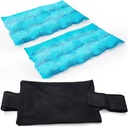 2 Ice Packs voor Verwondingen Herbruikbaar, Koud en Hot Packs voor Verwondingen, Gezamenlijke Pijn, Spierpijn, en Body Ontsteking, Verstelbare Ice Packs Wraps voor Knieën, Terug, Schouders, Armen, en Benen