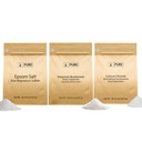 Pure originele ingrediënten Kaliumbicarbonaat, Calciumchloride, & Epsom zoutbundel, (1lb) Voedselkluis, Reiniging en Koken