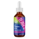 BIORAY RAYZ Alle systemen Glow, Raspberry Flavor - 2 fl oz - Handige bron van vitaminen & mineralen voor tieners 12-18 jaar oud