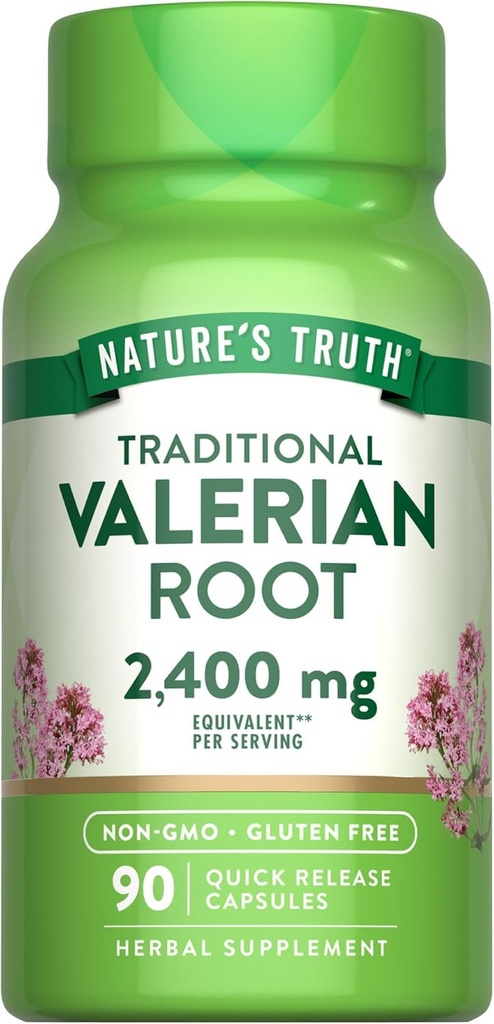De waarheid van de natuur Valeriaanwortel 1200 mg supplement 90 ea (verpakking van 3)