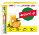 T&D Oxi C 1000 mg Vitamine C - 40 Vegan Drink Bruistabletten - Oranje smaak - Made in Germany