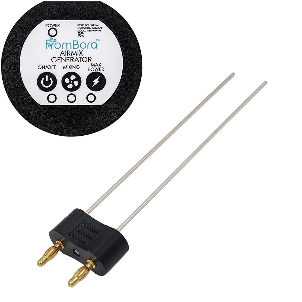 AirMix Colloïdale Zilveren Generator Kit + 1pc 12ga 6" Reserve Zilveren Paar