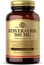 Solgar Resveratrol 500 mg, 30 plantaardige capsules - Antioxidant bescherming - Glutenvrij, zuivelvrij - 30 porties