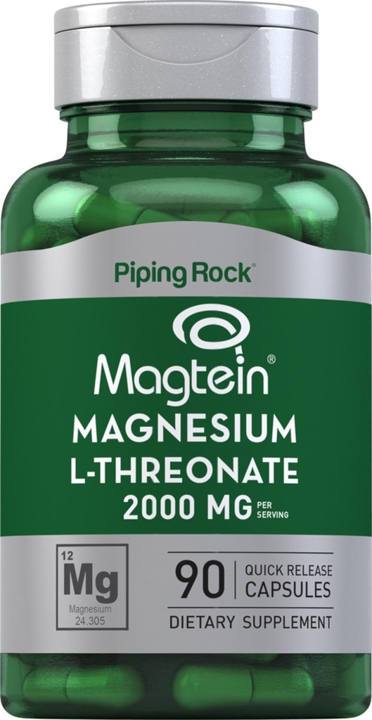 Piping Rock Magnesium L-Threonate Capsules 