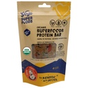 Yogi Super Foods Maca Protein Bars met Cacao voor gezonde energie - Rauwe, Veganistische, Glutenvrije, Low Glycemic Superfood Snack Food Bars met plantaardige proteïne, Cacaopoeder & Granola - 4 Bars