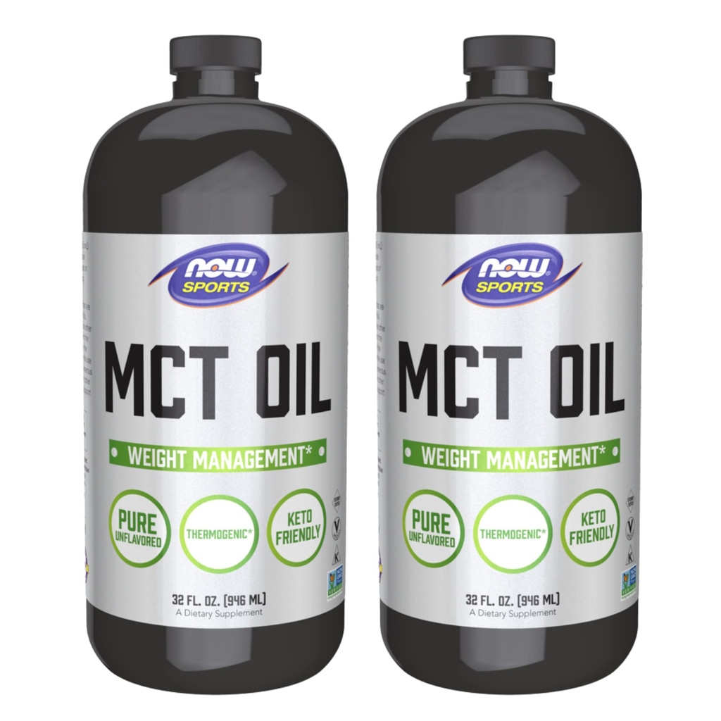 Nu Foods MCT Oil, 32 Ounce (pakket van 2) (verpakking kan variëren)