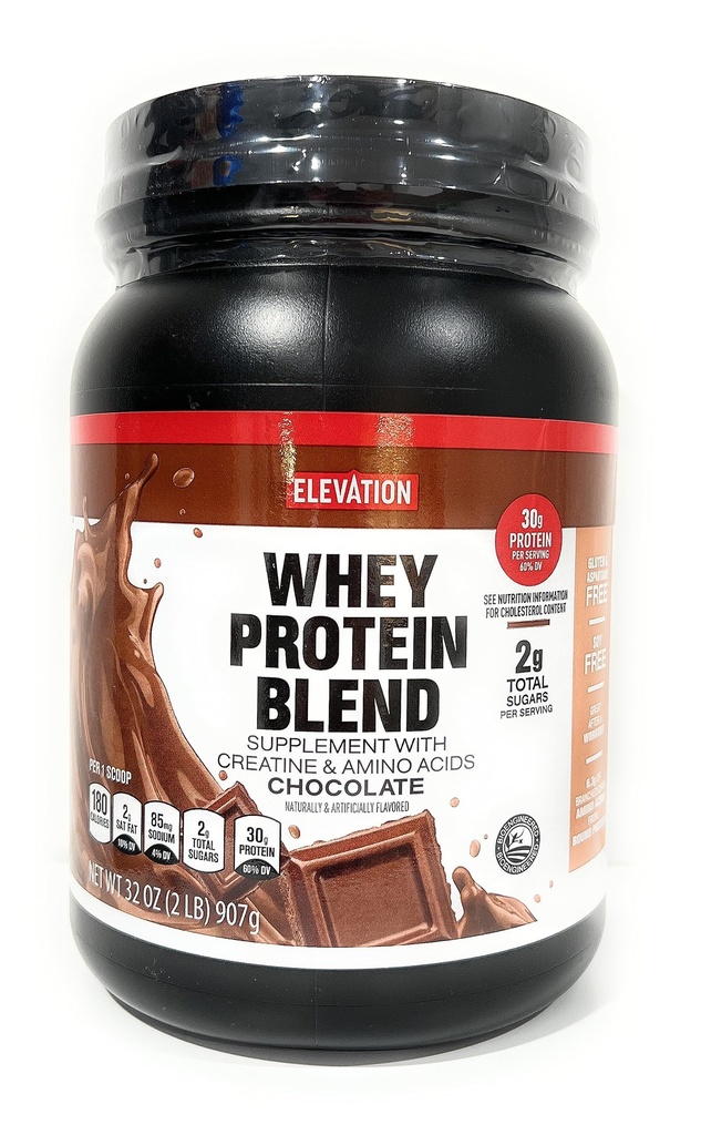 Verhoging door Millville Chocolade Proteïne Poeder 32oz, verpakking van 1