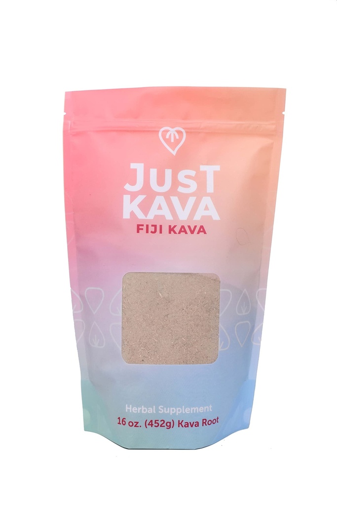Alleen Kava Fiji Kava Kruidensupplement 16 OZ (452g)