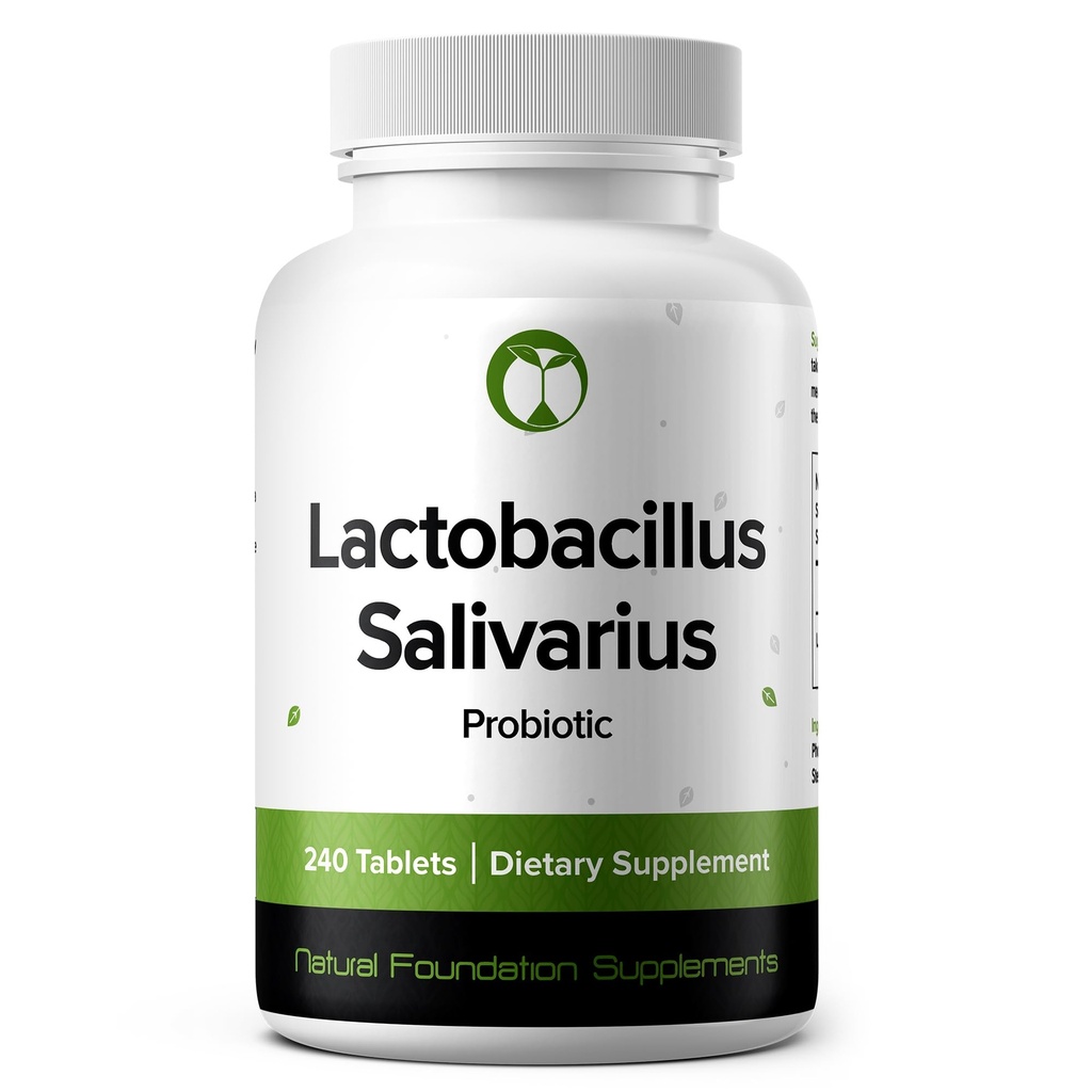 Lactobacillus Salivarius Probiotic 240 Tablets (4 maand supply) 