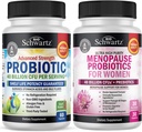 BioSchwartz Probiotic 40 Miljard CFU 60 Tel + Menopauze Probiotica voor vrouwen 30 Tel.